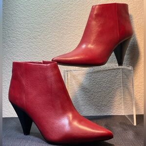 Vince Camuto Red Boots